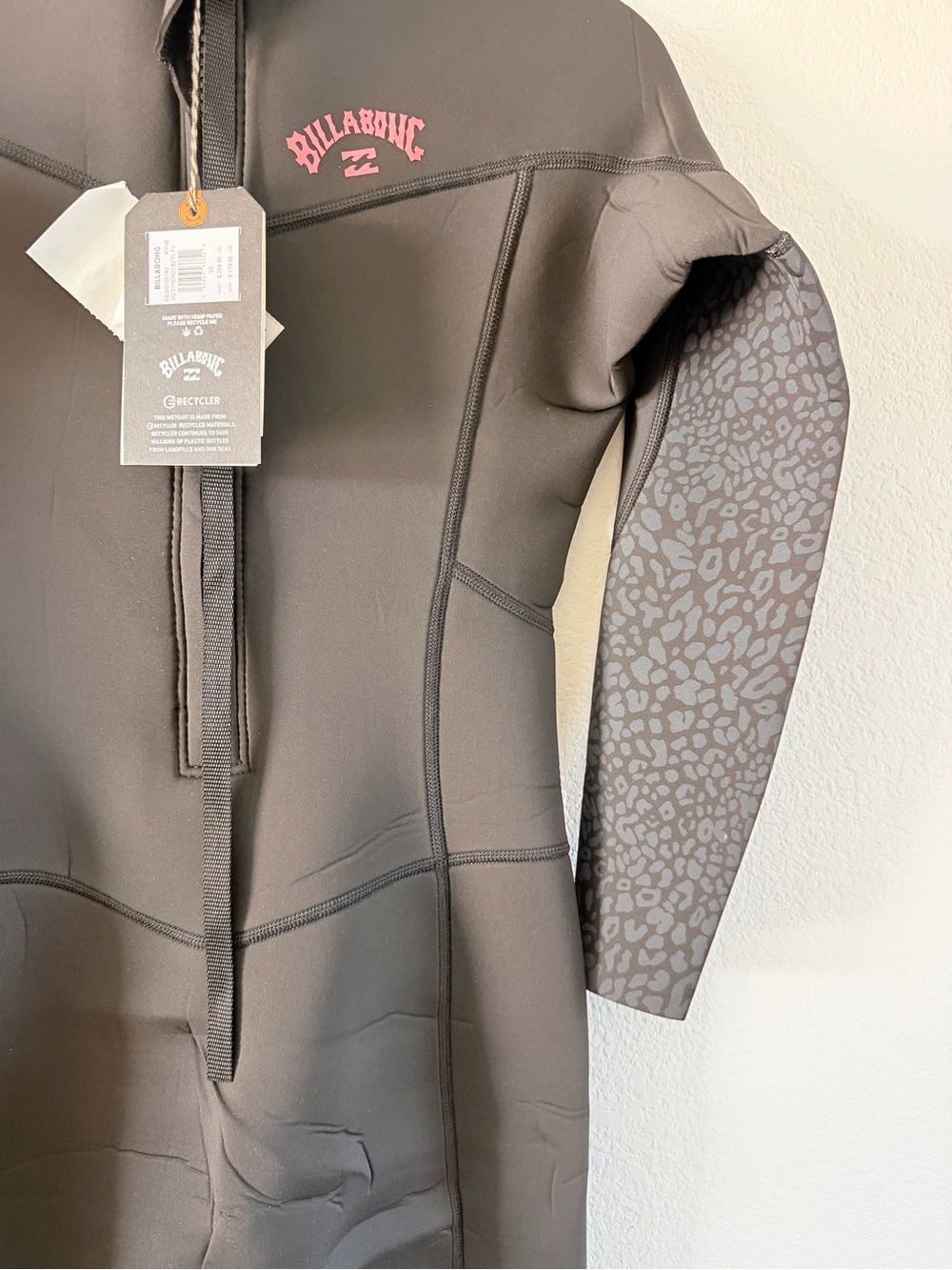 Billabong Synergy 3/2 Black Full-Body Wetsuit - Picture 4 of 6